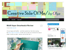 Tablet Screenshot of creativesideofme.com